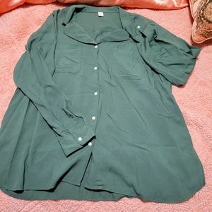 Silk Button up blouse